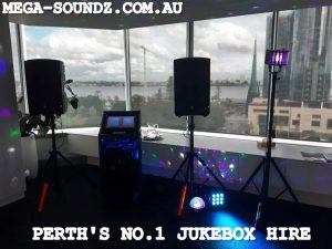 Touch Screen Music Jukebox setup in the city today