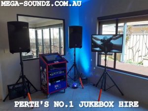 Karaoke jukebox machine hire perth wa