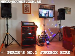 Five Jukebox / karaoke machines setup today around Perth. 