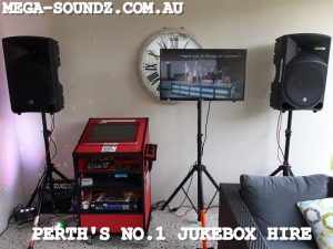 karaoke jukebox machine hire for all Perth party's