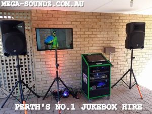 karaoke jukebox machine hire Perth