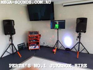 karaoke jukebox machine hire perth