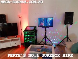 karaoke jukebox party hire Perth