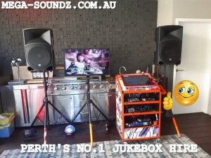 KARAOKE SETUP TODAY IN MOSMAN PARK FOR MUM DAD AND THE 3 KIDS 