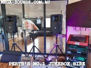 Touch Screen KARAOKE Jukebox Hire Perth 