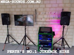 Touch Screen Jukebox machine Hire Perth 