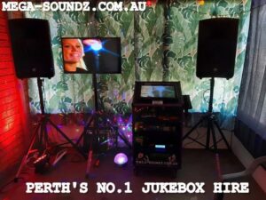 Touch Screen karaoke Jukebox Hire Perth 