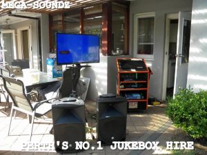 Touch screen karaoke party jukebox hire Perth