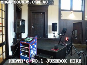 UWA Karaoke jukebox hire Perth-Mega-Soundz