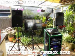 Touch Screen Karaoke Jukebox Hire Perth wa-Mega-Soundz Party Hire Perth