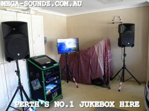 Perth's most popular karaoke jukebox hire-Mega-Soundz