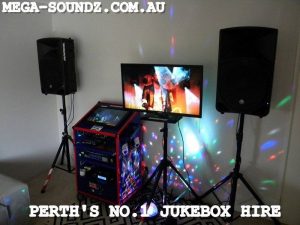 Karaoke jukebox hire Perth wa-Mega-Soundz