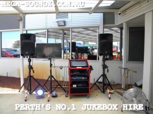 Touch Screen karaoke machine rental Perth