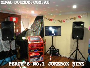 touch screen karaoke jukebox hire machine Perth