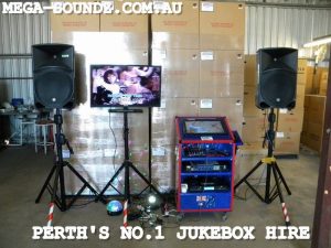 Karaoke jukebox rental for Works Xmas Party In Perth Today 