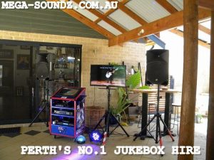 touch screen karaoke machine setup today in Perth
