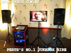 Perth's Best karaoke jukebox machine rental 