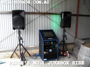 touch screen music jukebox hire machine Perth