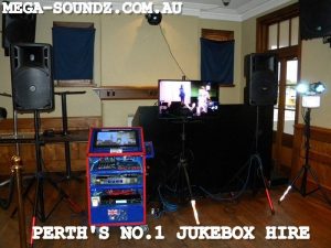 touch screen karaoke machine rental Perth