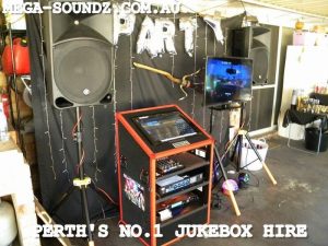 karaoke machine and jukebox hire Perth