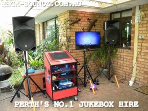 karaoke jukebox machine rental Perth