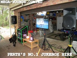 Perth Touch screen karaoke jukebox hire