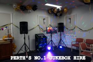 karaoke touch screen jukebox hire perth