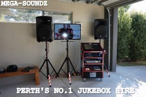 karaoke touch screen jukebox hire Perth