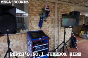 karaoke jukebox touch screen hire Perth