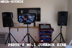 Touch screen karaoke jukebox hire Perth