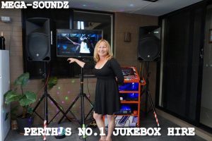 karaoke touch screen jukebox hire Perth