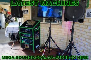 Touch Screen karaoke party jukebox hire perth