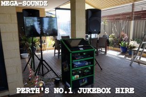touch screen karaoke jukebox hire perth