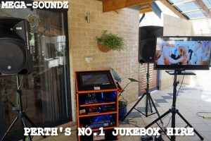 karaoke jukebox hire Perth touch screen